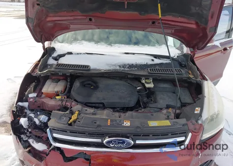 2014 Ford Escape Titanium z USA, uszkodzony, nr VIN 1FMCU0JX1EUA75511